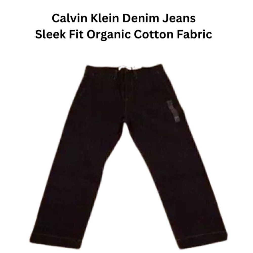 Calvin Klein Denim Jeans Sleek Fit Men's Waist 34 NWT